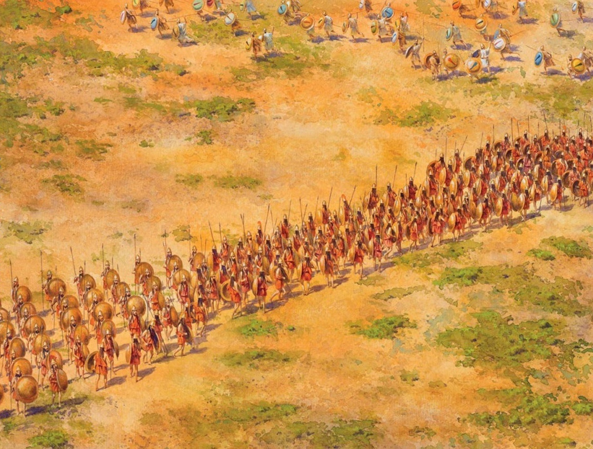 Оспрей Элит № 66 "Спартанская армия" (художник – Ричард Хук).