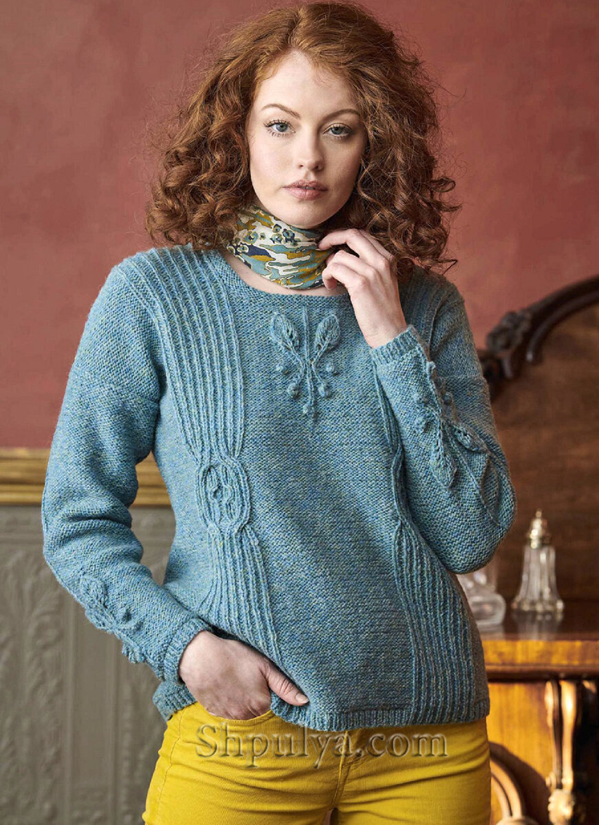 Джемпер с кельтскими узорами