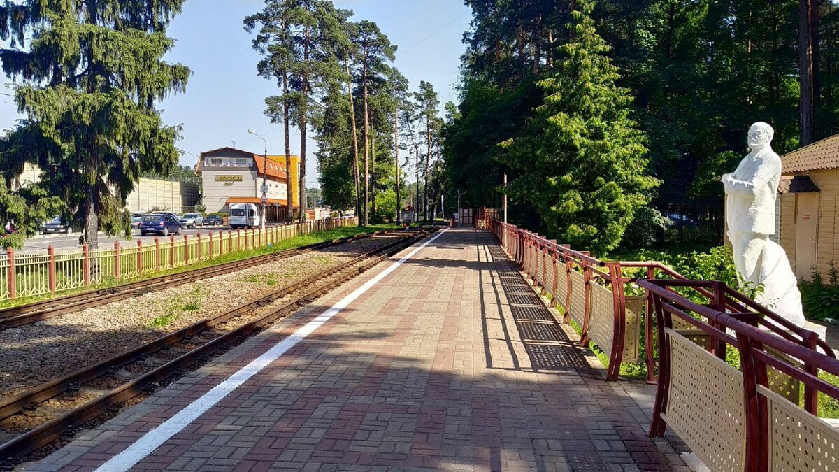 Станция "Юность" в Жуковском, фото автора