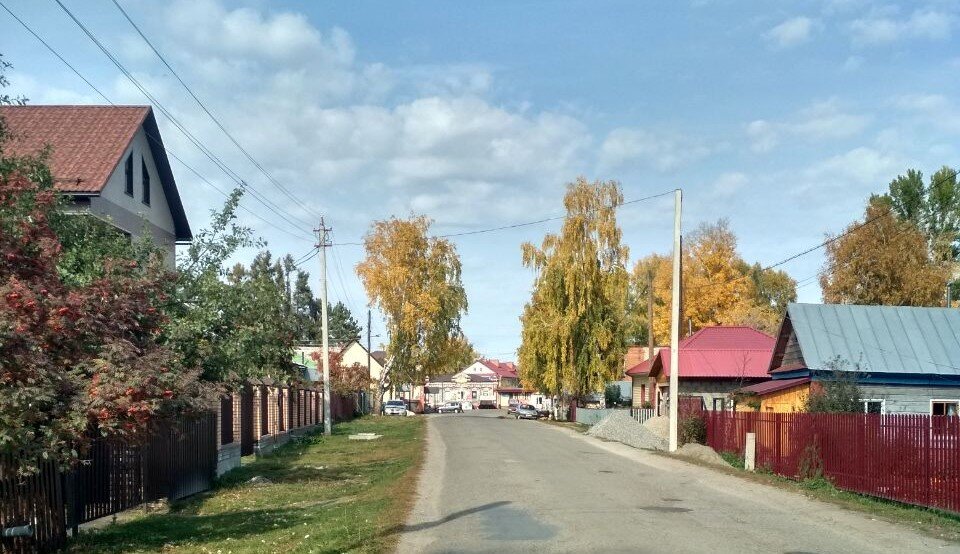Улица Камзаракова в селе Красногорском