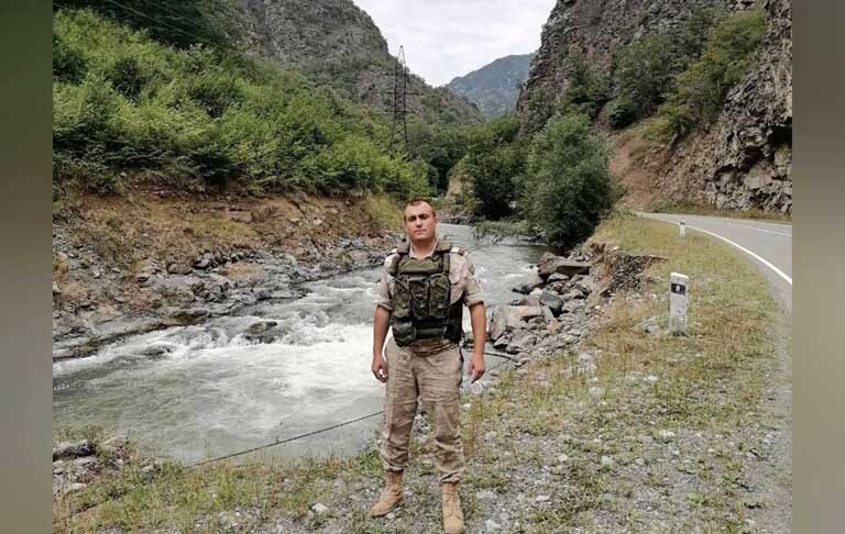 Максим с детства мечтал о военной профессии. Фото предоставлено газетой «Степные зори».📷
