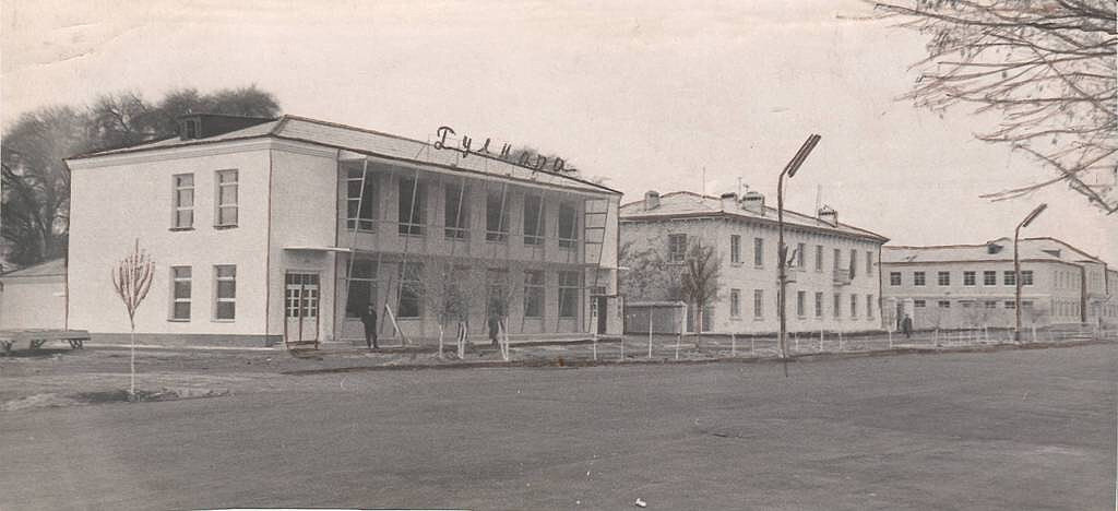 Фото из интернета. Ургенч того времени. На этой улице находилось Аптекоуправление.