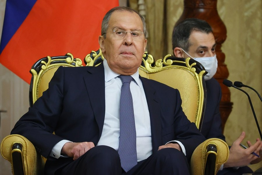 Министр иностранных дел России Сергей Лавров во время встречи - Фото: ПРЕСС-СЛУЖБА МИД РФ/ТАСС