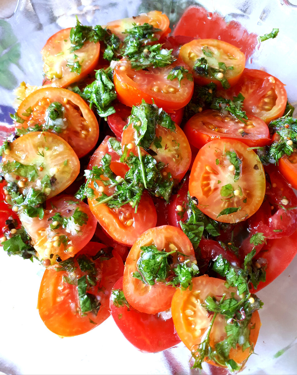 холодная закуска из помидоров 