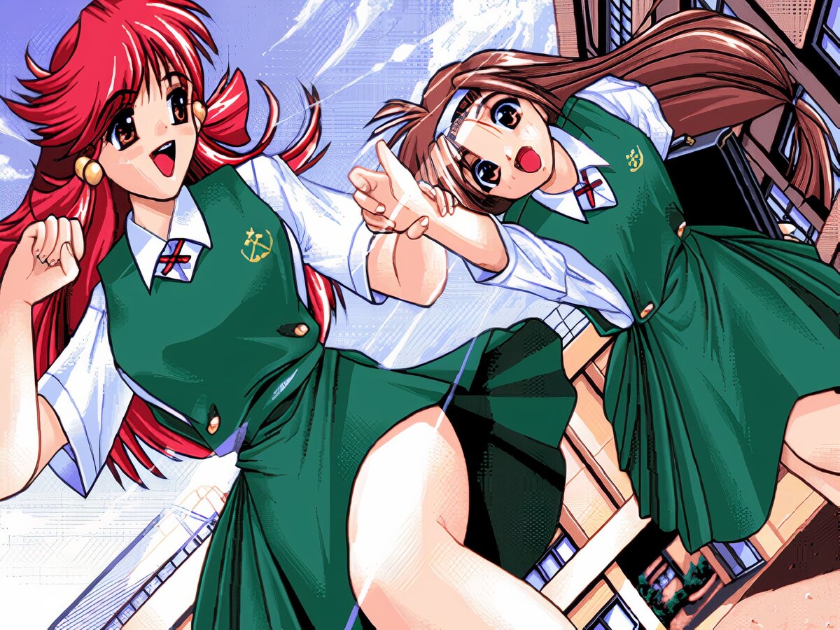 В версии для компьютера NEC PC-98 вместо видео вставки будет использоваться этот CG арт.