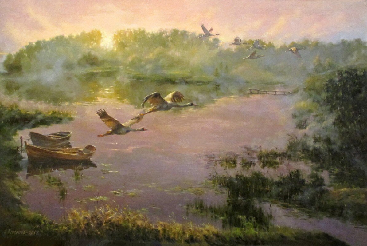 Картина художника Сергея Евгеньевича Бессонова.