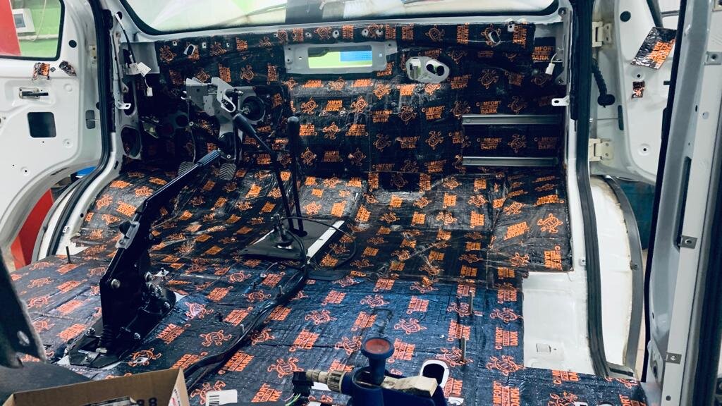 Виброизоляция кабины Соболь 4х4