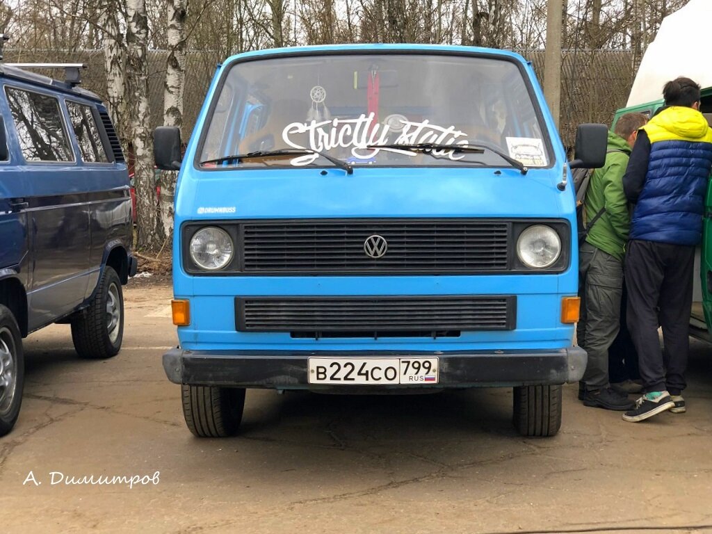 Volkswagen Transporter T3 с обычной низкой крышей