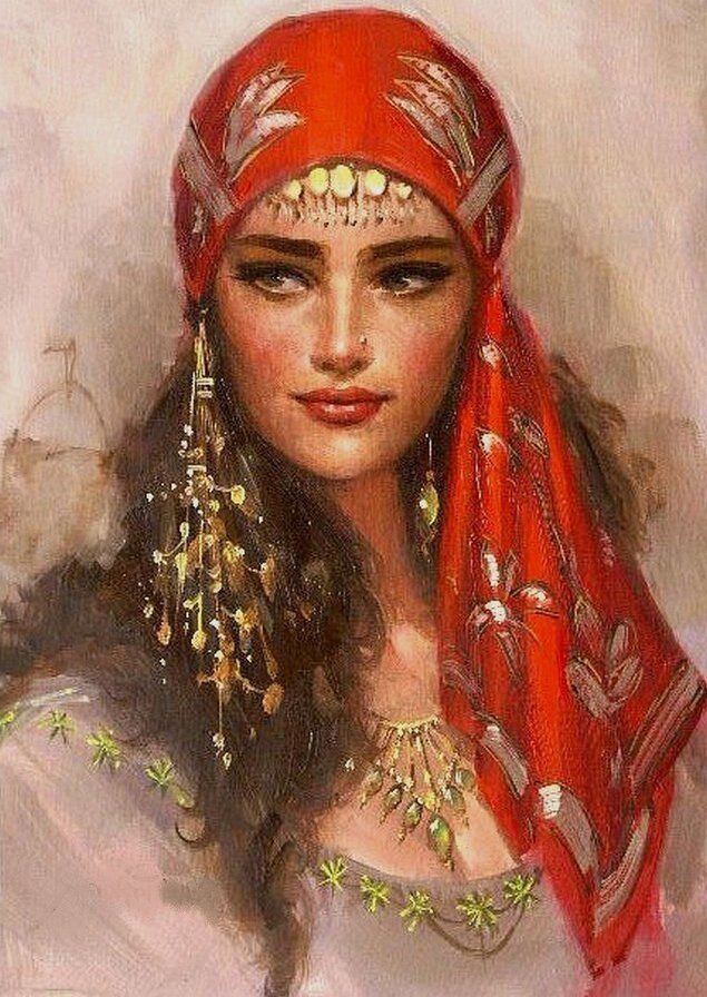 Цыгане считаются очень "глазливыми" 