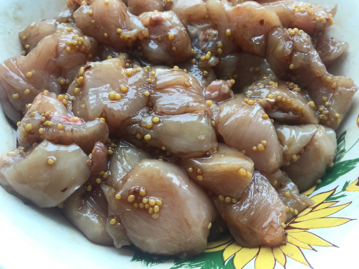 Мясо в маринаде