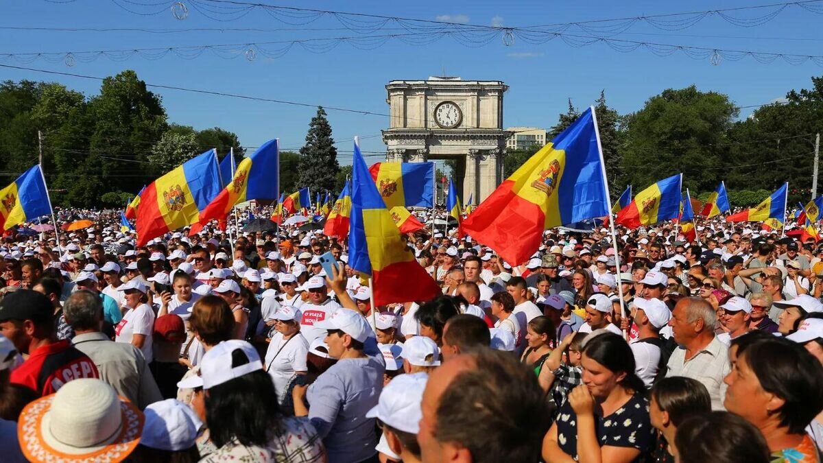    Акция протеста в Кишиневе, Молдавия© Sputnik / Rodion Proca