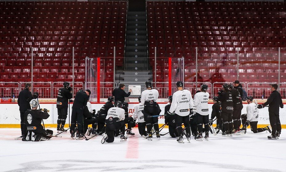    Хоккеисты «Трактора» готовятся к новому сезону. Фото: ХК «Трактор»