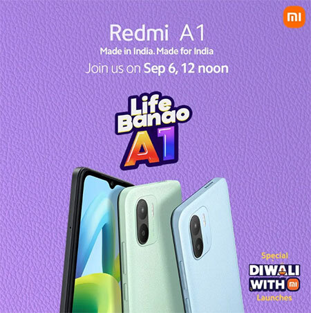 Официальный тизер Redmi A1