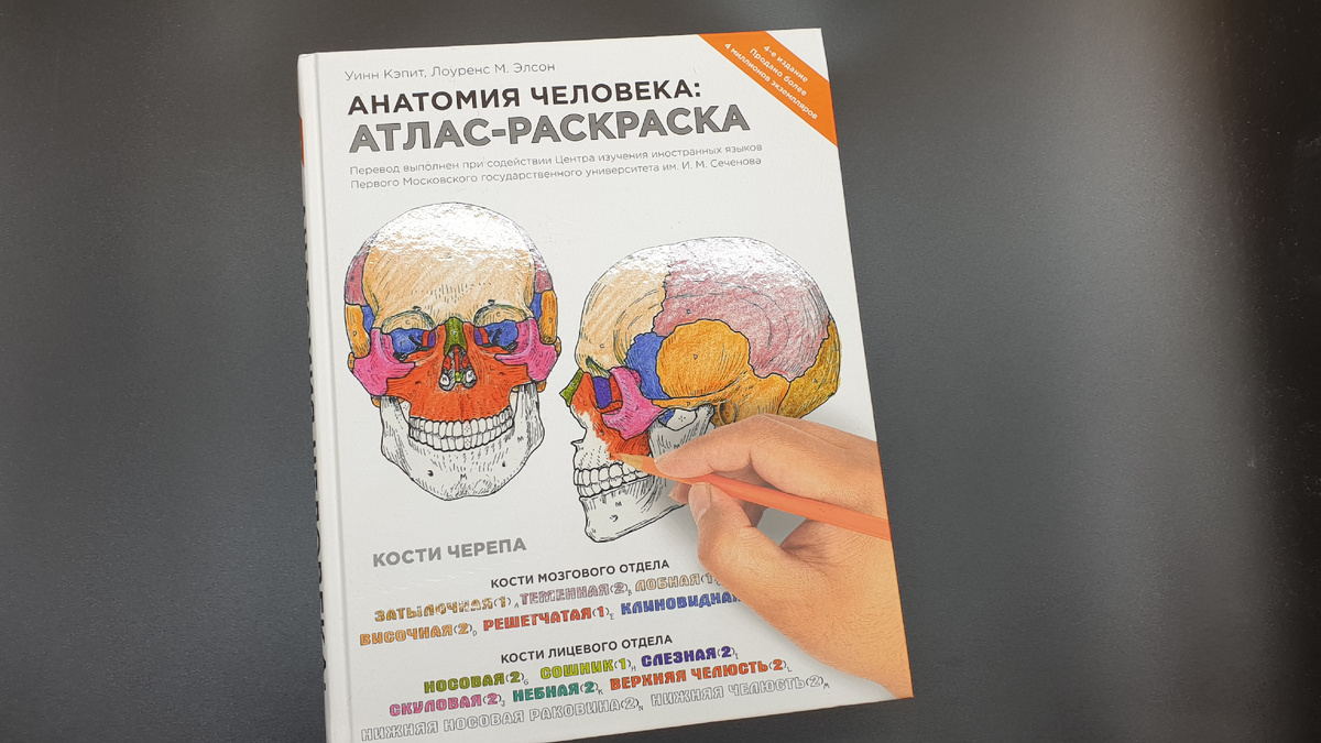 Уинн Кэпит, Лоуренс М. Элсон «Анатомия человека: атлас-раскраска»
