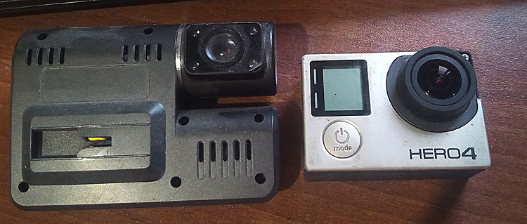 Видерегистратор и GoPro - самые важные для сохранения видео девайсы.