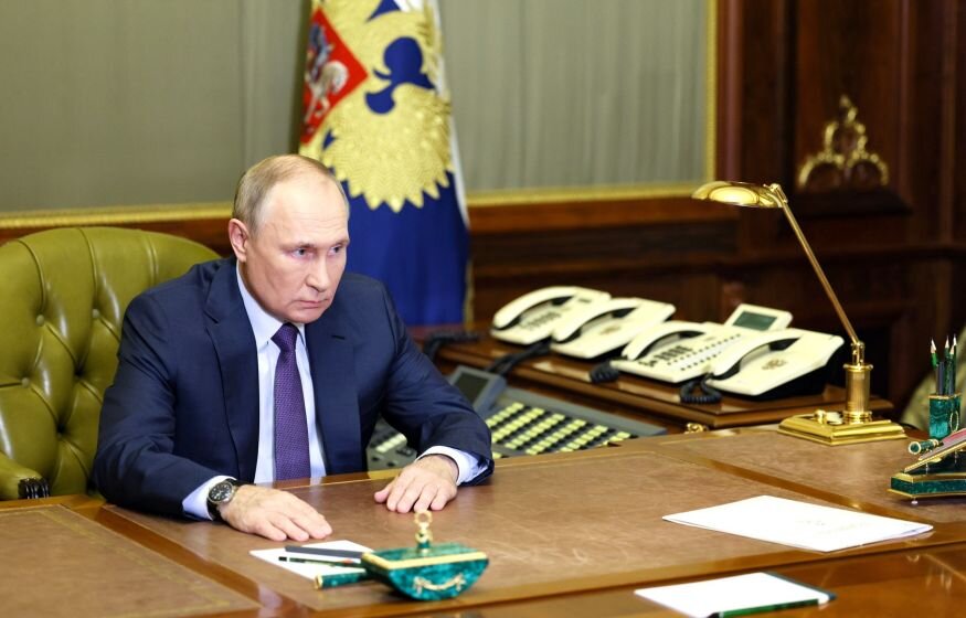    Путин обвинил Украину во взрыве на Крымском мосту