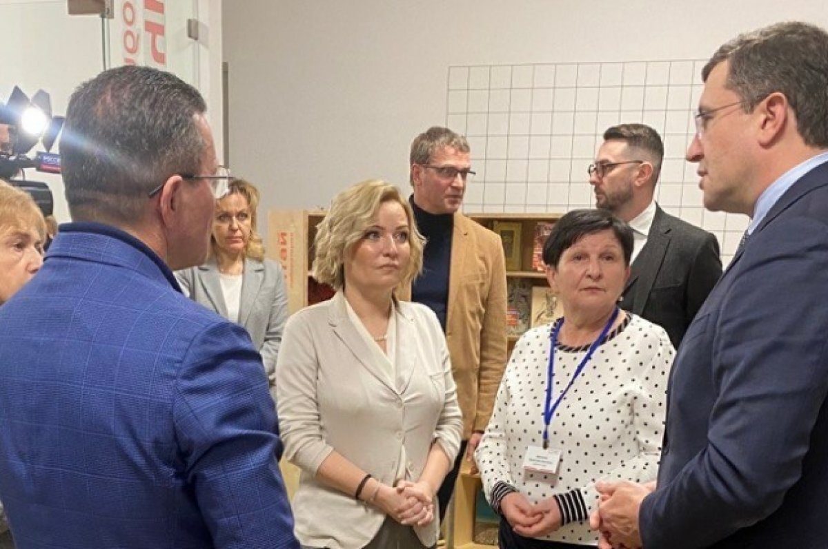    Министр культуры РФ Ольга Любимова приехала в Нижний Новгород