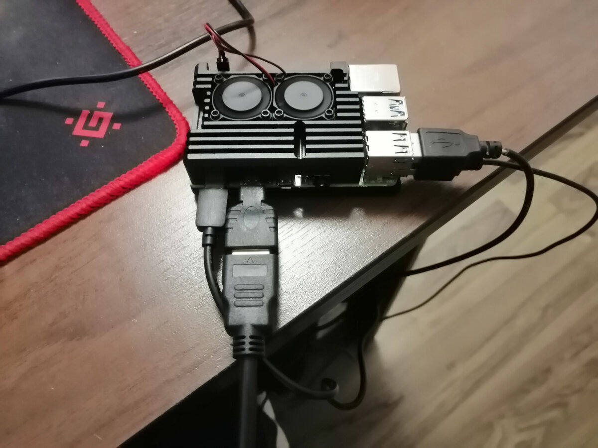 Raspberry pi 4 с охлаждением
