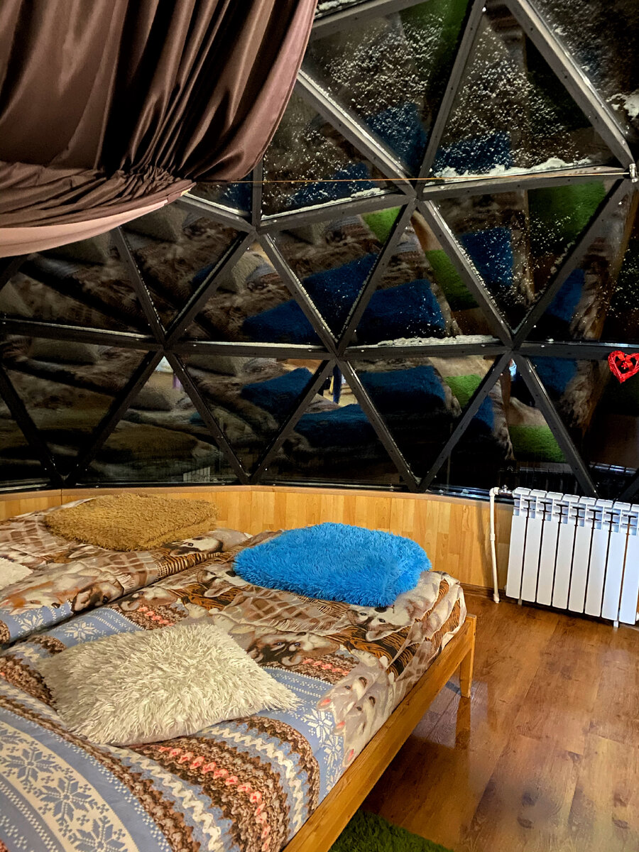 Глэмпинг с панорамным видом на Мурманскую область