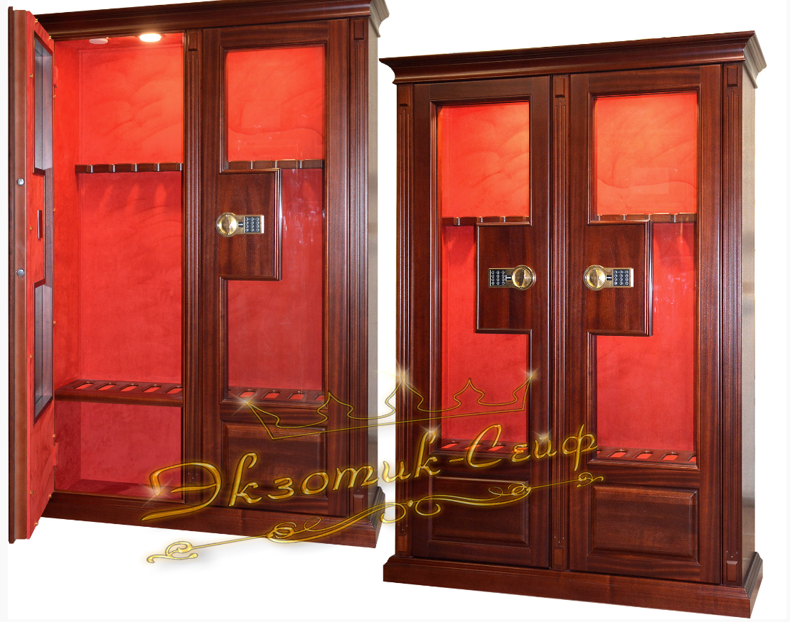 Эксклюзивный оружейный сейф витрина ES-2044el