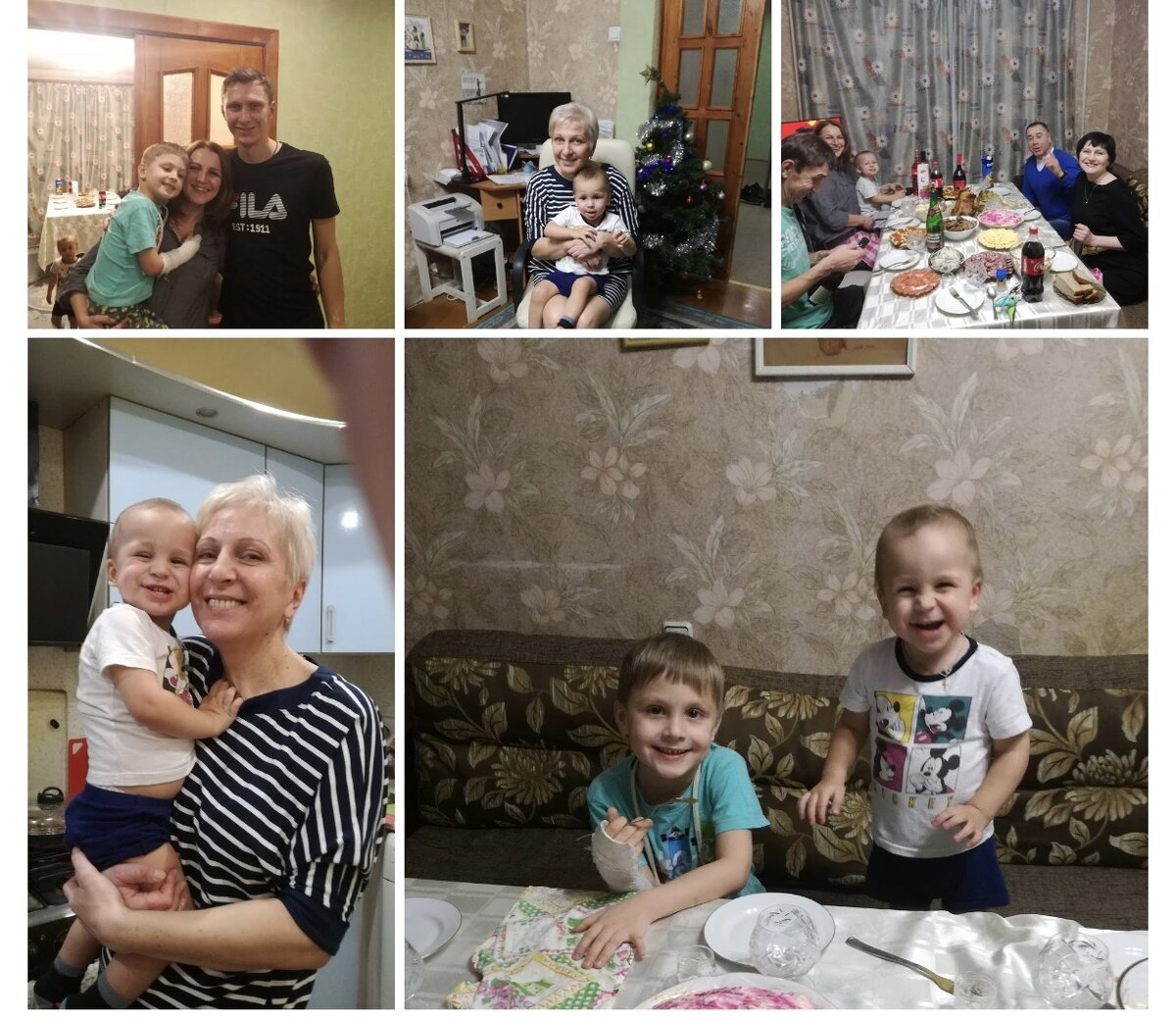 Вот так весело в итоге было. Приехал сын из Москвы. Сестры, муж. Слава богу, спасли меня!