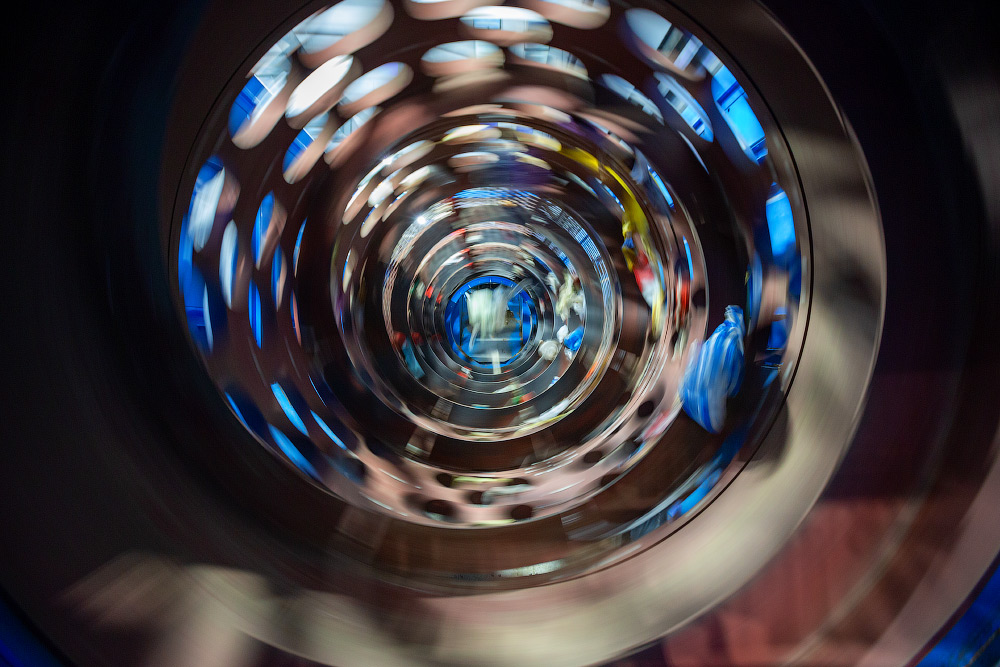 Трехфракционный барабанный грохот