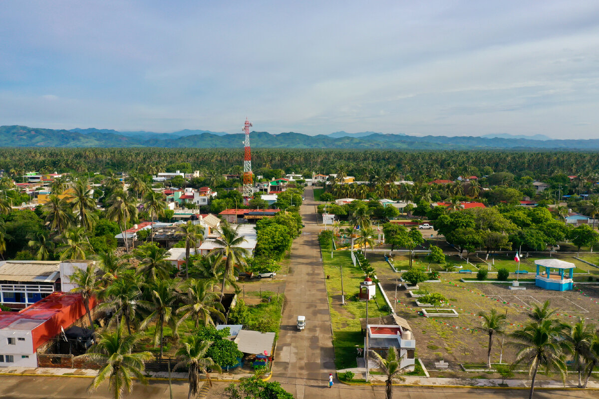 Плайа Асуль, Мичоакан, Мексика.