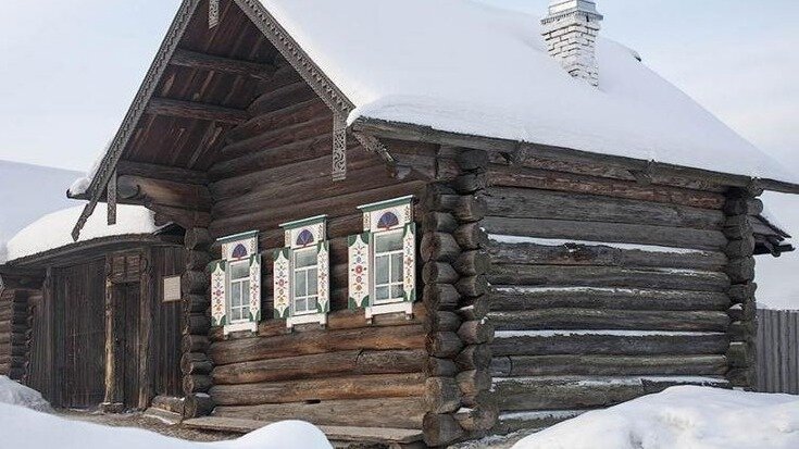Как выглядит пятистенный дом