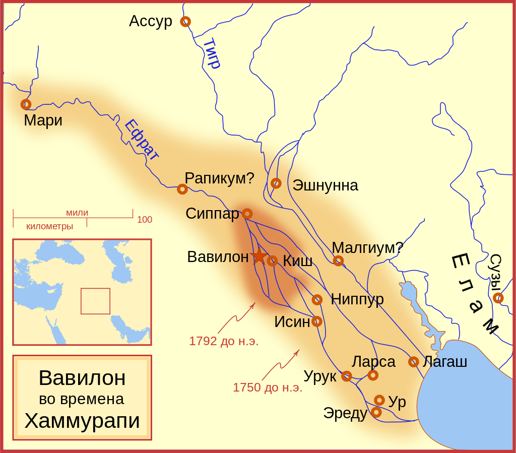 Где находился вавилон страна. Карта древнего Вавилона при Хаммурапи. Древнее Двуречье Вавилон. Висячие сады Семирамиды на карте.