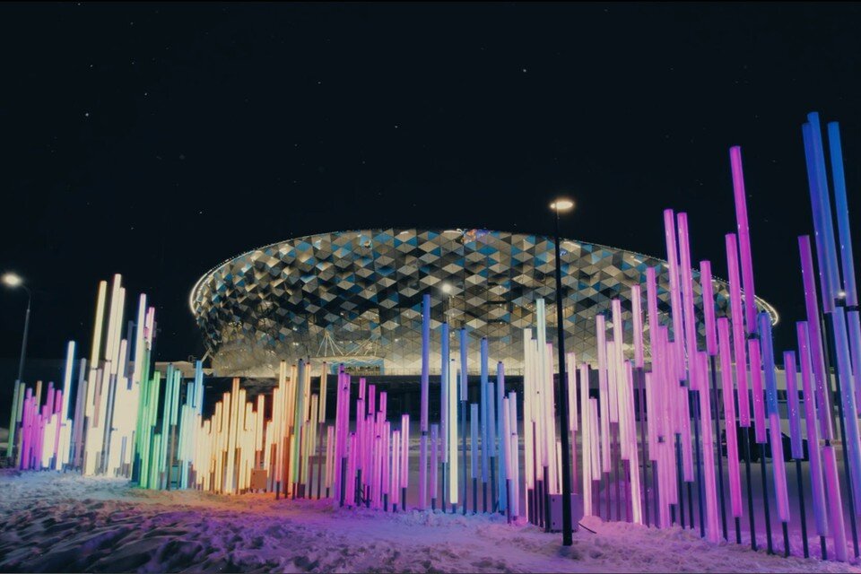     Новосибирский фотограф показал парк Арена в 4К. Фото: стоп-кадр видео Станислава Ражева.