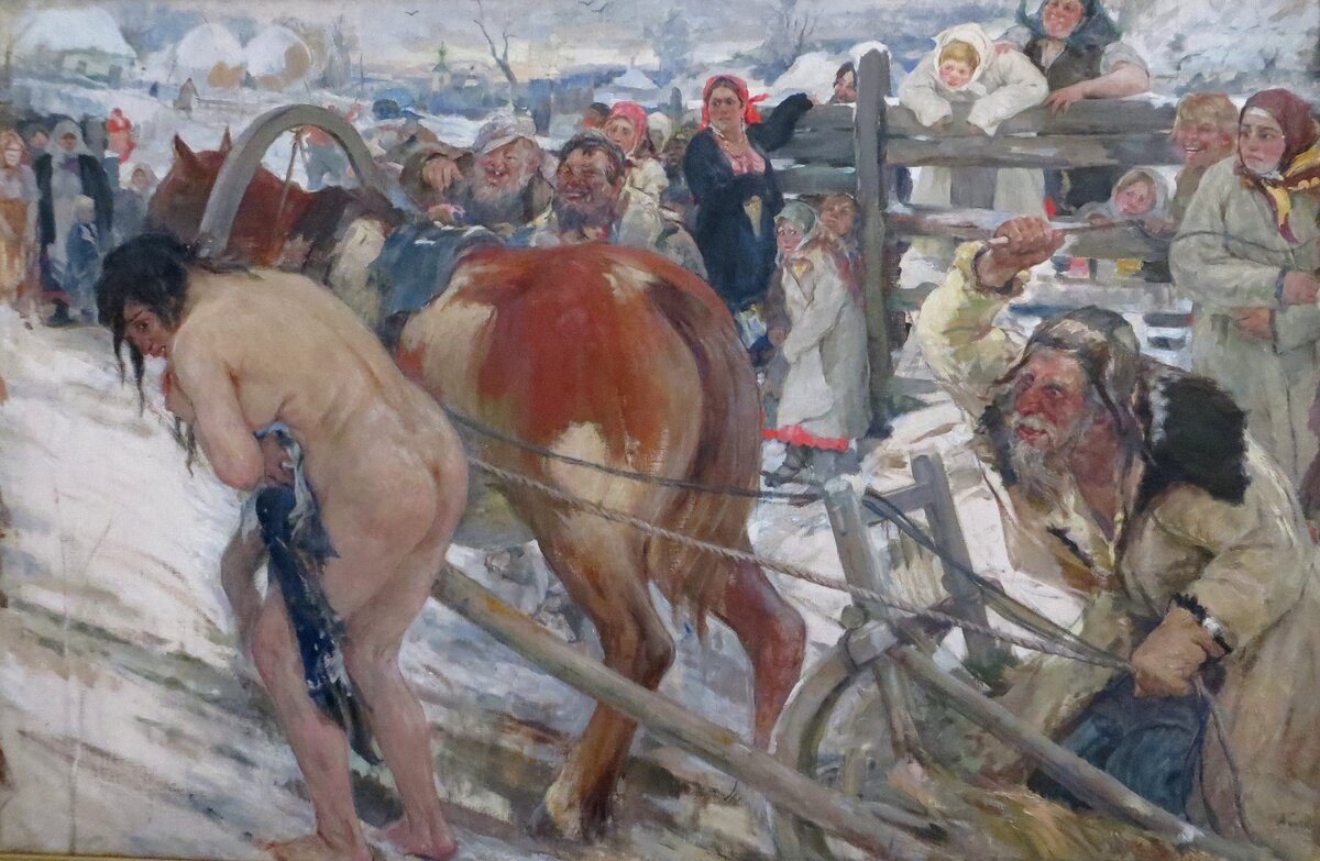 Александр Бучкури «Вывод», 1936 год