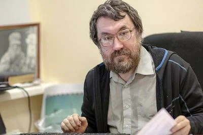 На фото: Виктор Вячеславович Боченков, литературовед