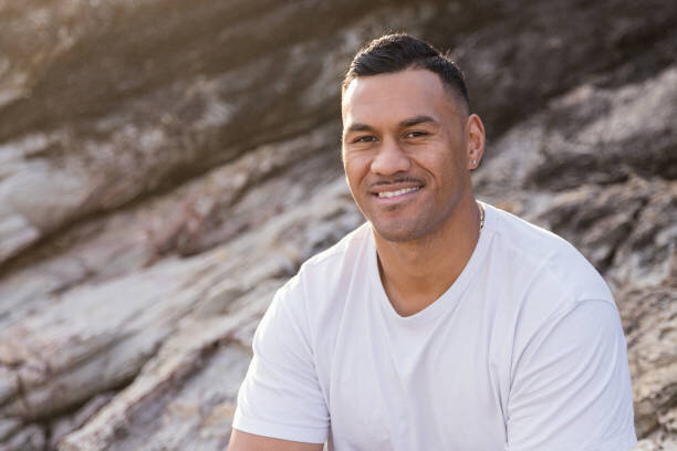 Представитель полинезийской расы. Мужчина из Тонга.