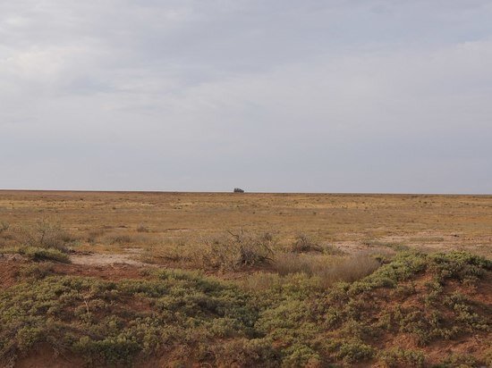     Полупустынный пейзаж района.Фото: Википедия