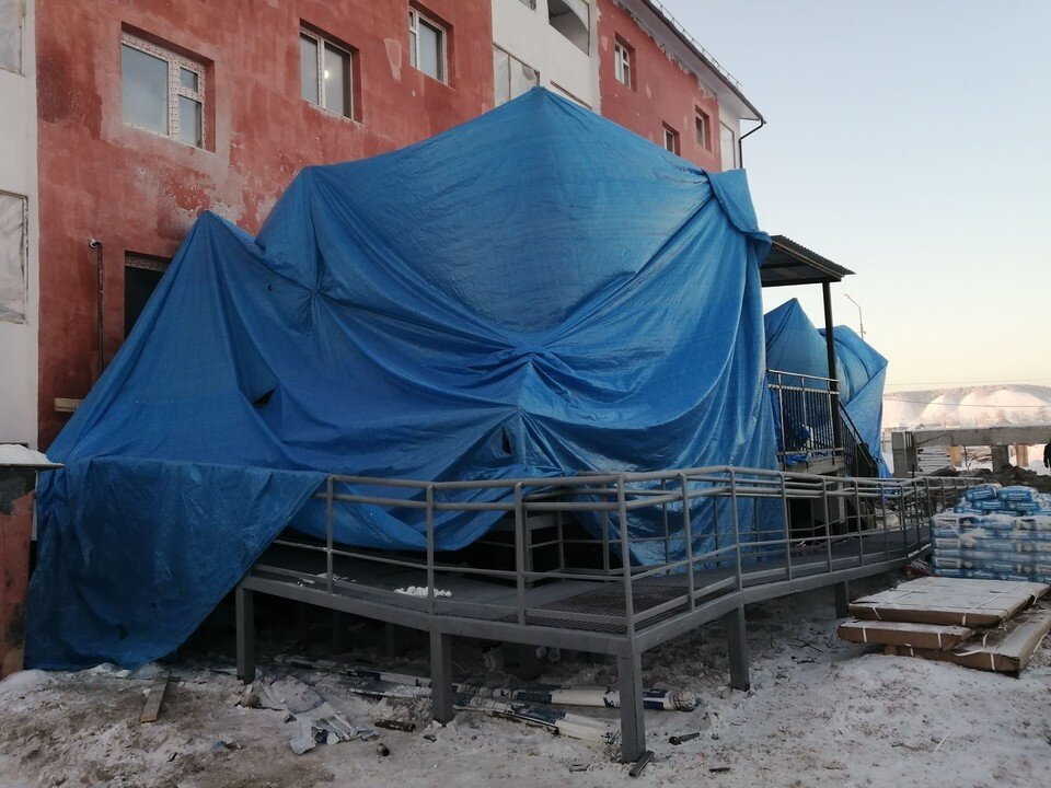     Долгострой в микрорайоне "Ильинка" Якутска. Фото: Республиканский фонд защиты прав дольщиков