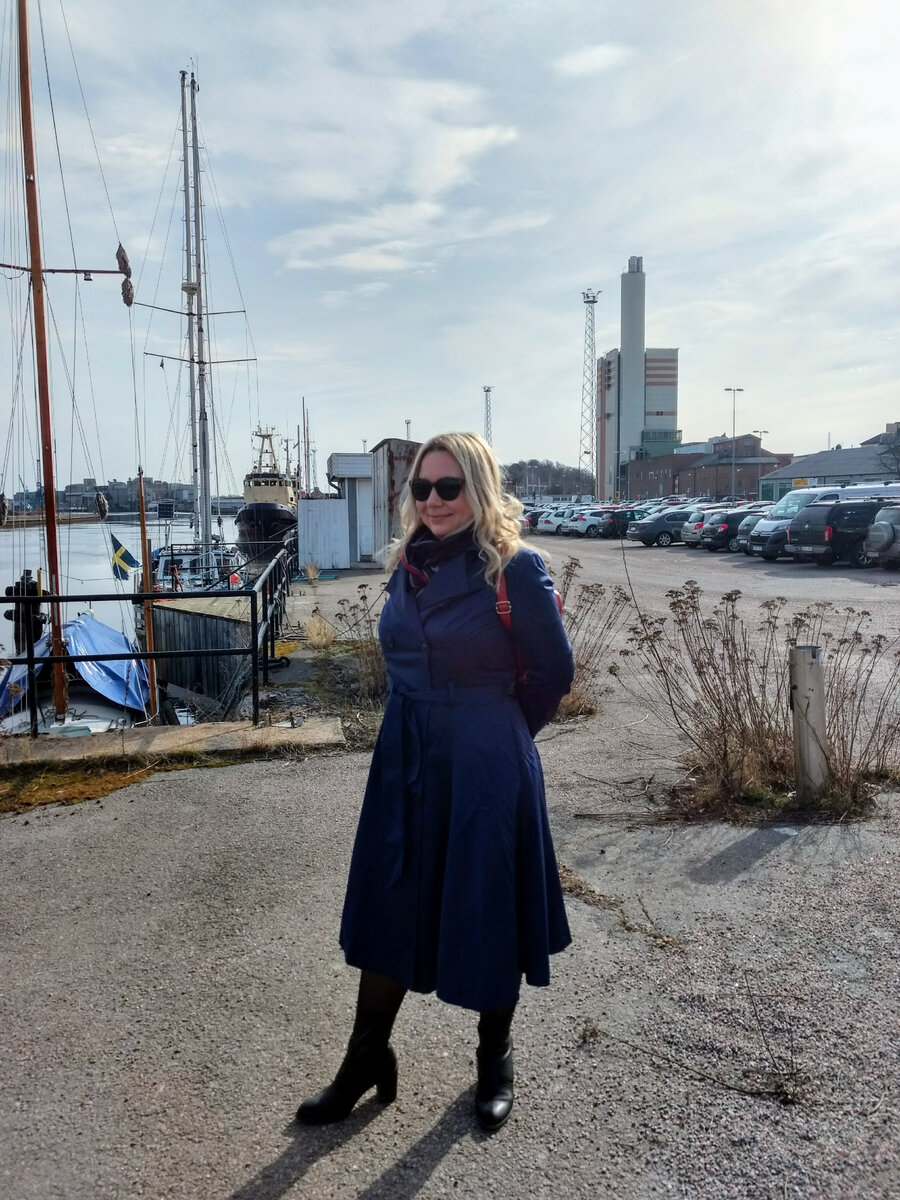 Социальный работник в порту Норчёпинга:-)