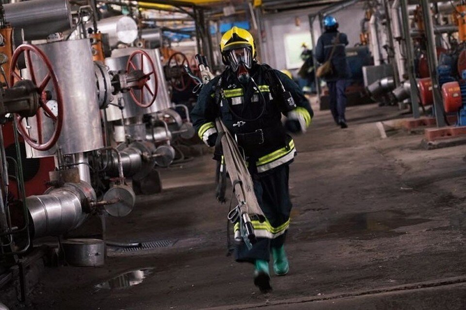     На Мозырском НПЗ снова произошел пожар на производстве. Фотоиллюстрация: телеграм-канал газета «Мозырский НПЗ»