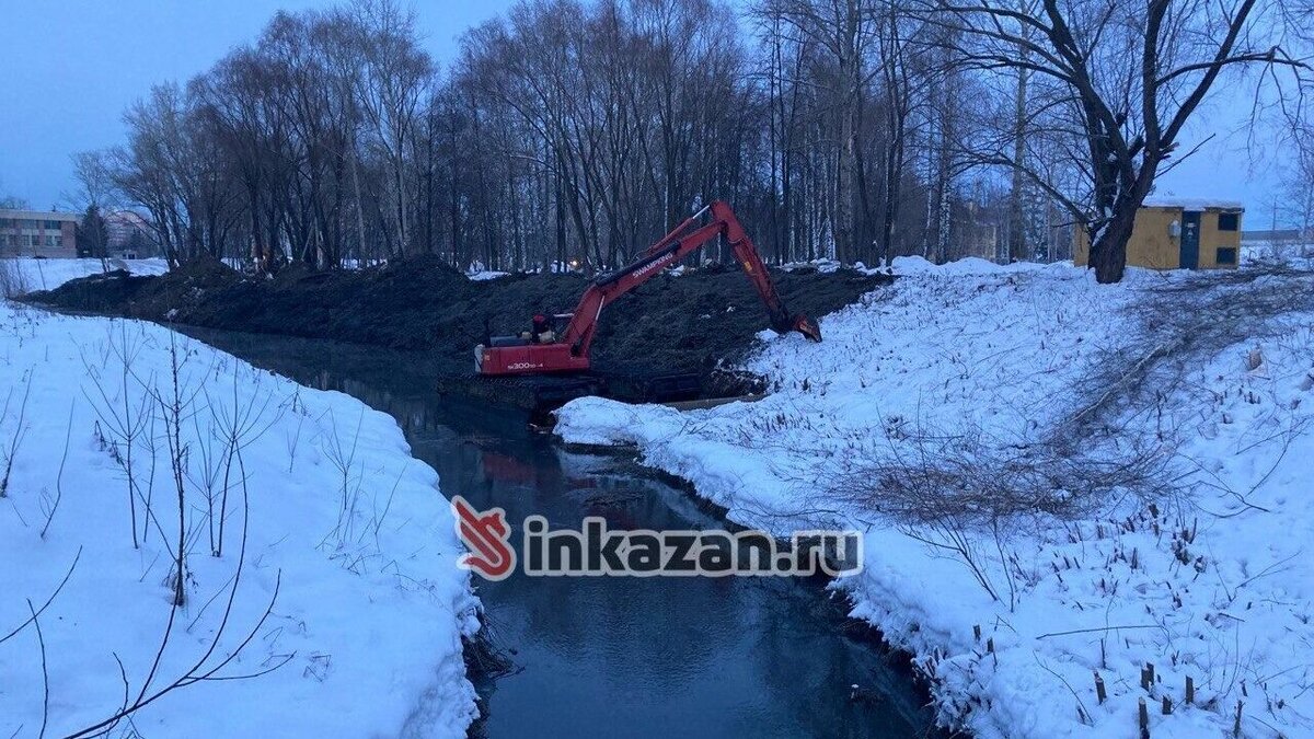     Что происходит на берегу Казанки за Нижне-Заречной дамбой - в материале Inkazan.