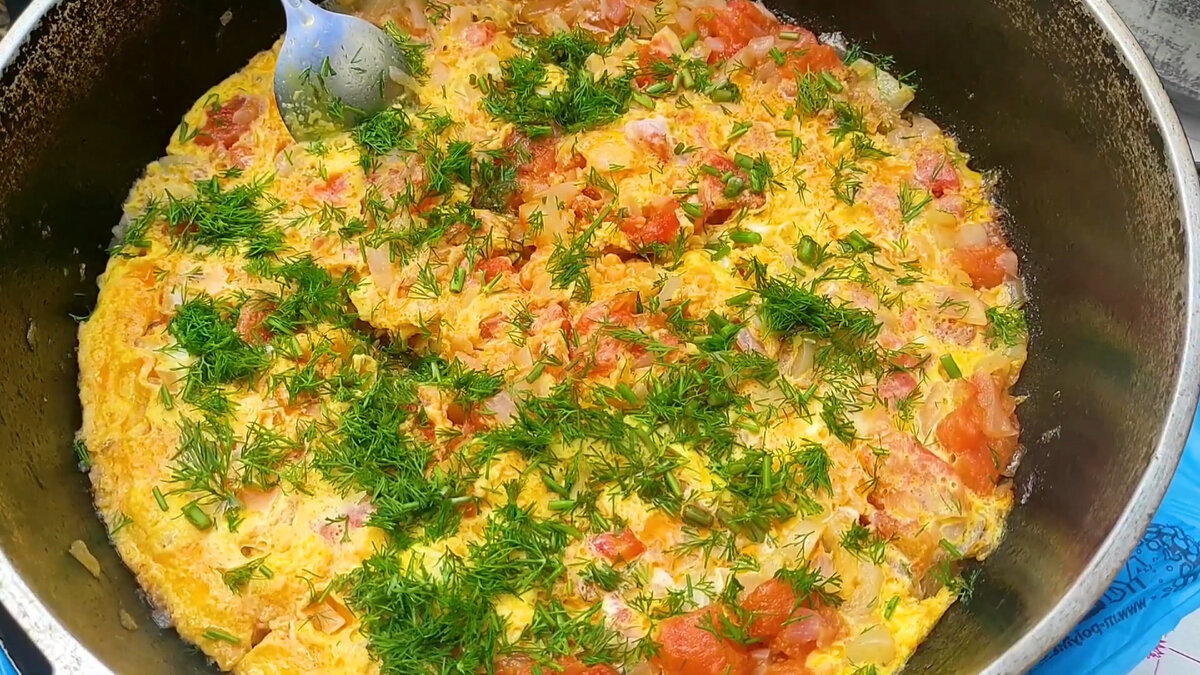 Омлет по абхазски