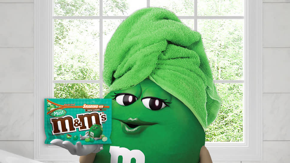 Фото: twitter.com / mmschocolate📷M&M'S Зеленая конфета