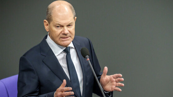    Шольц считает, что конфликт на Украине закончится не скоро Анна Белая