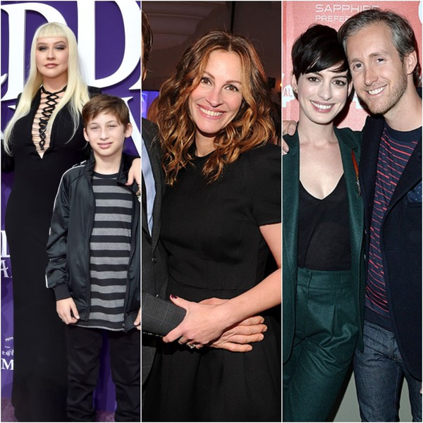 Кристина Агилера, Джулия Робертс, Энн Хэтэуэй