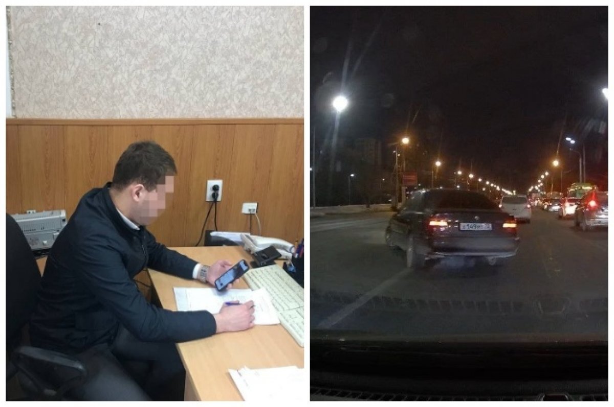    Тюменец на BMW спешил на встречу и совершил грубое нарушение ПДД