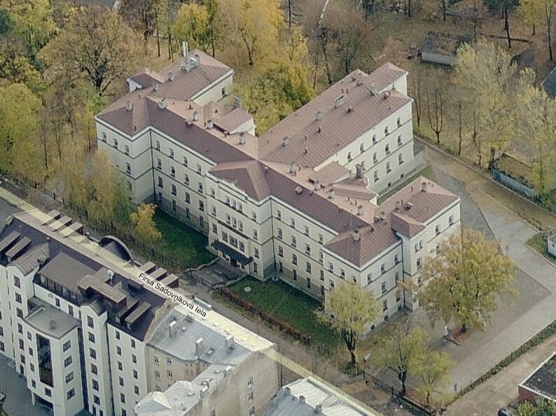 Здание богадельни Садовникова в наши дни. bingmaps