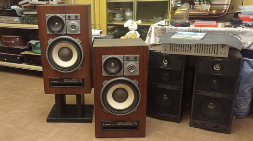 Разборка и замена подвесов на Амфитон 50АС-022, прослушка | Винтажная ...