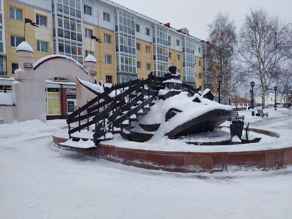 Тобольск, сквер Ершова. В гостях у сказки | Деревенская путешественница |  Дзен