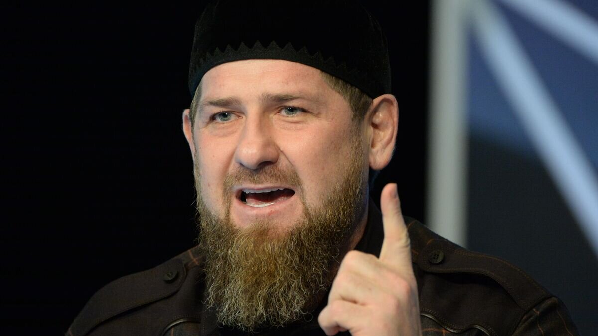    Глава Чеченской Республики Рамзан Кадыров на пресс-конференции в студии телеканала "Грозный"© РИА Новости / Саид Царнаев