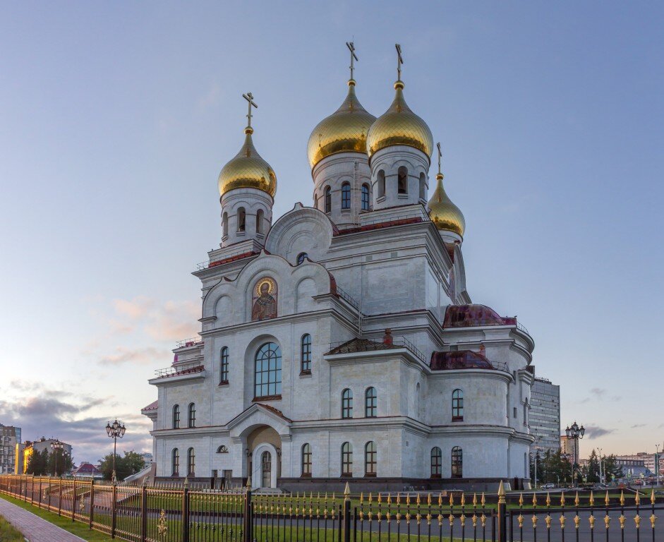 Церковь центральная 1. Храм Святого Архангела Михаила Архангельск.