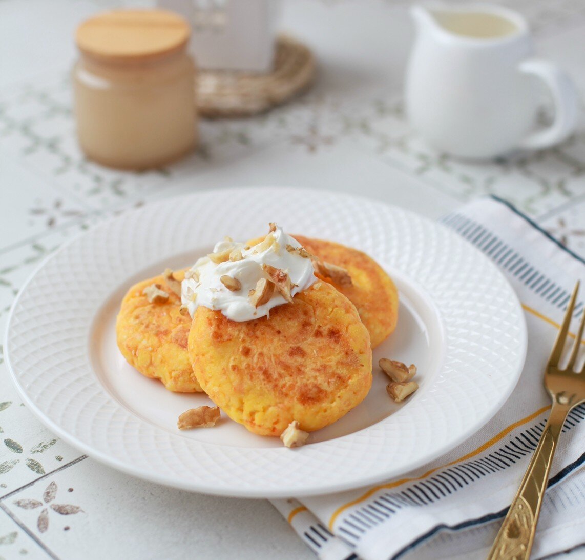 Сырники с морковью