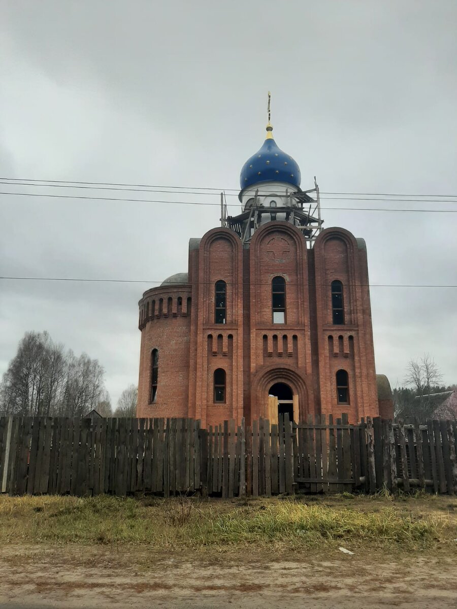 Строящийся храм в поселке Свень посвящен чтимому в этих местах образу Богоматери